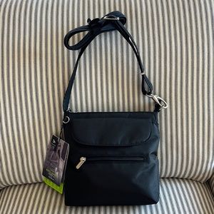 Travelon Anti-Theft Classic Mini Shoulder Bag, Black, One Size